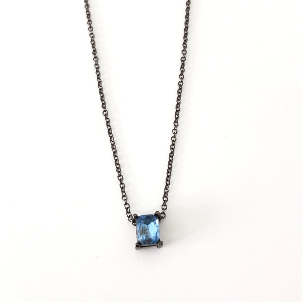 💠 Classic Blue Gemstone Necklace